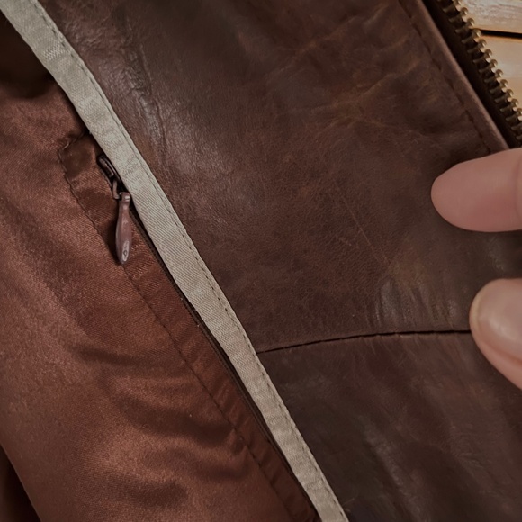 🍩Vintage Sabatini leather jacket  Y2K - Picture 7 of 9